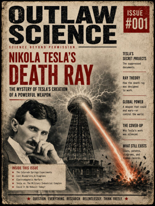 Outlaw Science Issue 1 - Nikola Tesla's Death Ray